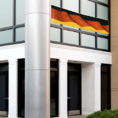 LGドイツ国旗/オクトーバーフェスト旗 横断幕 (ビルの外側)