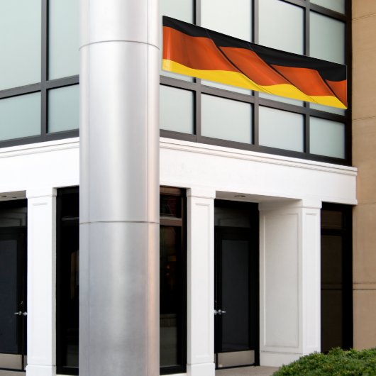 LGドイツ国旗/オクトーバーフェスト旗 横断幕 (ビルの外側)