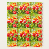 Lgプランナーオレンジバラ プランナー手帳 (裏面)