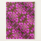 Lgプランナーパープルウォーターカラーシャクナゲ プランナー手帳 (裏面)