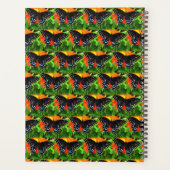 Lgプランナーブラックアゲハチョウグラフィック プランナー手帳 (裏面)