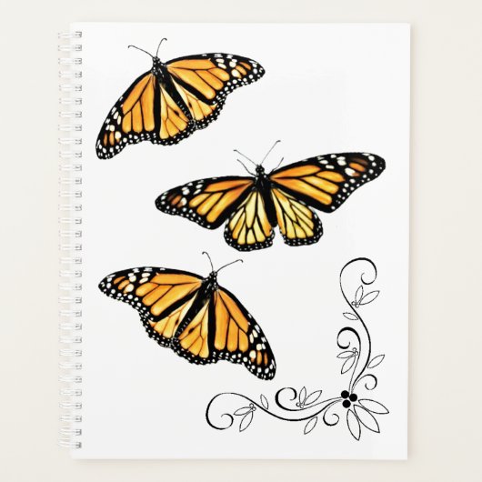 Lgプランナー3（昆虫）オオカバマダラ、モナーク プランナー手帳 (正面)