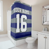 LGラグビーストライプズ シャワーカーテン (インサイチュ)