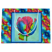 Lg抱き枕レインボーチューリップ#2 ラージペーパーバッグ (正面)