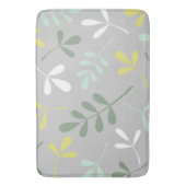 Lg組み合わ葉せたグランズイエローオングレー バスマット (正面縦)