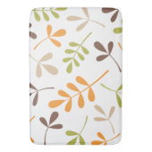 Lg詰め合葉わせ品ブラウンオレンジグランサンドホワイト バスマット (正面縦)