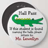 LG.スクールホールパス/SRFボタン 缶バッジ (正面&裏面)