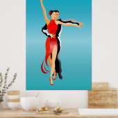 LG.ルンバダンサーのダンスシリーズ ポスター (キッチン)