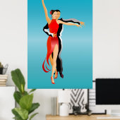 LG.ルンバダンサーのダンスシリーズ ポスター (ホームオフィス)