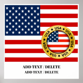 LG.米国国旗のポスター ポスター