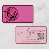 LGA新しいソーシャルカード 名刺 (正面/裏面)