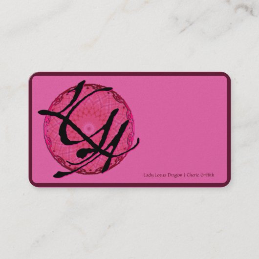 LGA新しいソーシャルカード 名刺 (正面)