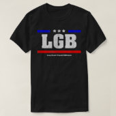 LGBロングビーチエアポートレッツパトリオテ飛んでいるィック Tシャツ (デザイン正面)