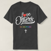 LGB聖公会ゲイ愛とプライド贈り物 Tシャツ (デザイン正面)