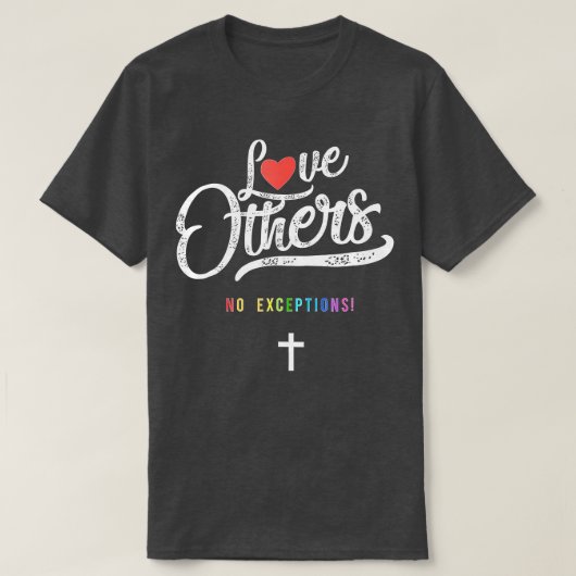 LGB聖公会ゲイ愛とプライド贈り物 Tシャツ (デザイン正面)