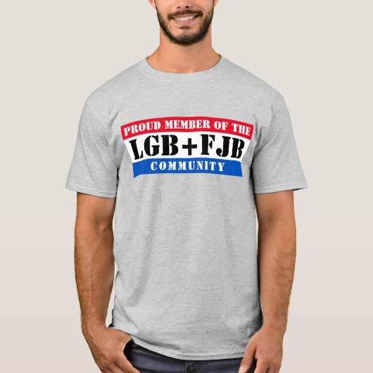 LGB FJB LGB+FJB Tシャツ (正面)