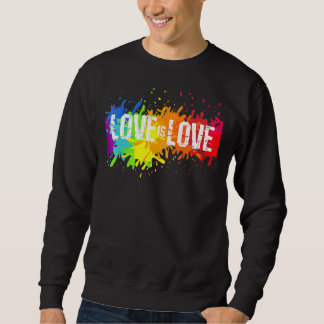 Lgb Love Is Love Lgbtプライド スウェットシャツ