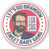 LGB - SBG – 甘いベビー集団- SBG4LIFE シール (正面)