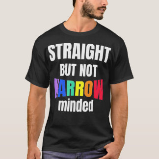 LGBQは真っ直ぐにサポートするが狭いLGBQの同盟国 Tシャツ