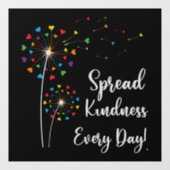 LGBTが日々優しさを広める ウィンドウサイン (シート)