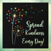 LGBTが日々優しさを広める ウィンドウサイン (シート3)