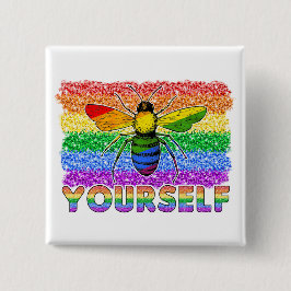 LGBTが自分でいること 缶バッジ