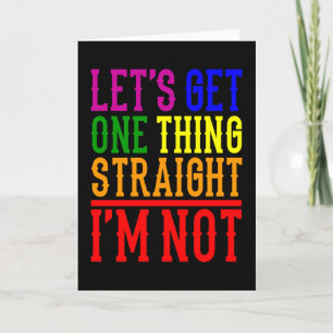 LGBTではなくImを1つストレートにプライド カード