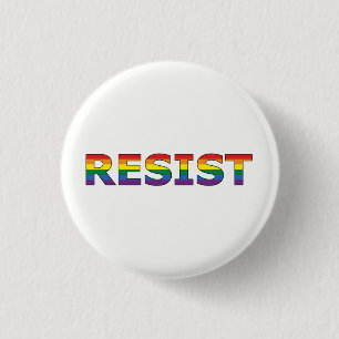 - LGBTに抵抗して下さい 缶バッジ