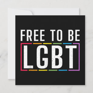LGBTのありのままに 自由に バイセクシャル レズビアン ゲイ プライド 招待状