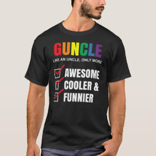 LGBTのガンクおもしろいル定義虹 Tシャツ