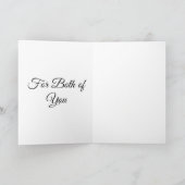 LGBTのクリスマスデジタルアートの両方のために シーズンカード (内部)