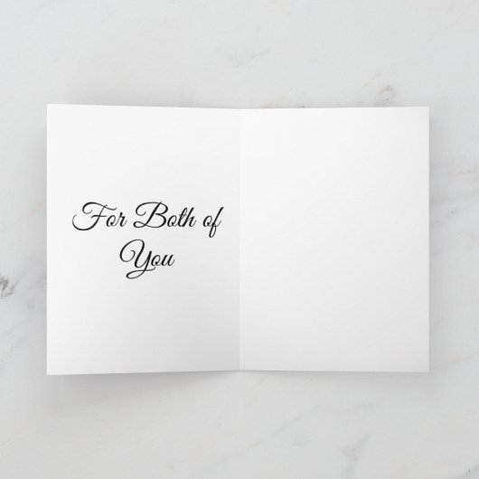 LGBTのクリスマスデジタルアートの両方のために シーズンカード (内部)