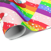 LGBTのサンタクロース、人間の権利 ラッピングペーパー (ロールコーナー)