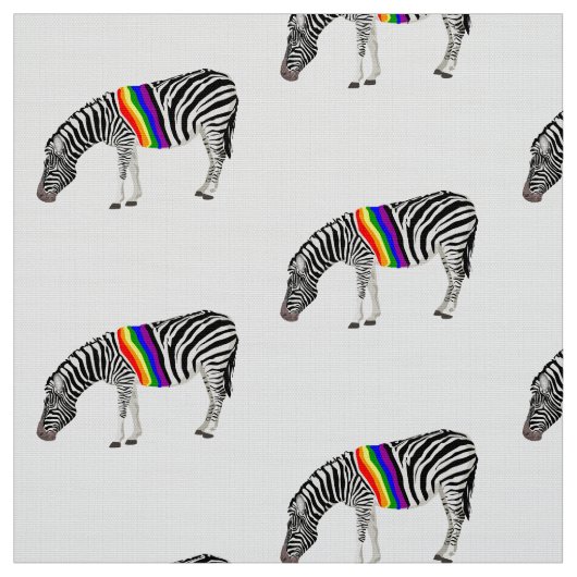 LGBTのシマウマ ファブリック (見本)