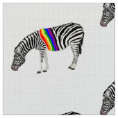 LGBTのシマウマ ファブリック (クローズアップ)