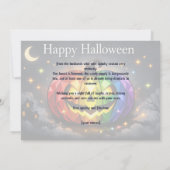 🎃🌈LGBTのハロウィンカード 招待状 (裏面)