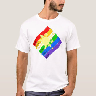 LGBTのフィリピン人かPinayのプライド! Tシャツ