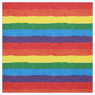 LGBTのプライドの虹の生地 ファブリック