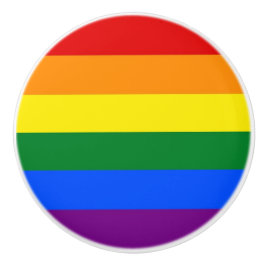 LGBTのプライドフラグ付きセラミックノブ セラミックノブ