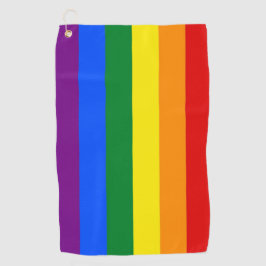 LGBTのプライド旗付きゴルフタオル ゴルフタオル