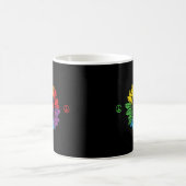 Lgbtのプライド コーヒーマグカップ (中央)