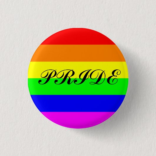LGBTのプライドPin 缶バッジ (正面)