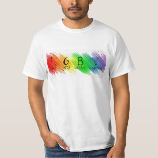 LGBTのプロジェクトのロゴ Tシャツ