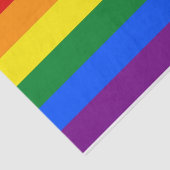LGBTのレインボー国旗を掲げた愛国的ティッシュペーパー 薄葉紙 (詳細)