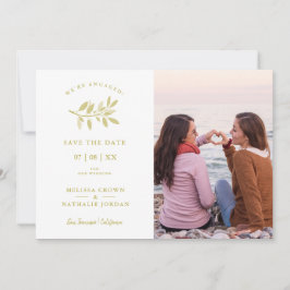 LGBTの全結婚ゴールデンエフェクトの写真 セーブザデート