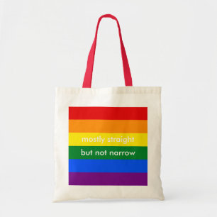 LGBTの同盟国は概ねストレートだが狭くない トートバッグ