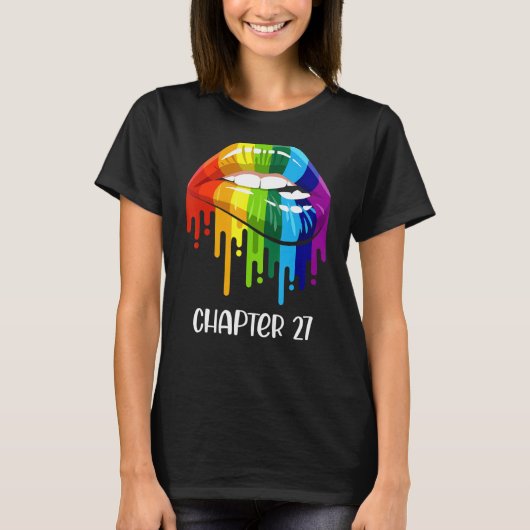 Lgbtの婚約したたった今結婚しましたレズビアン夫人とエスト夫人。2 Tシャツ (正面)