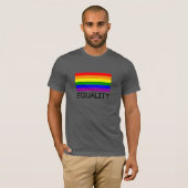 LGBTの平等のワイシャツ Tシャツ (正面フル)