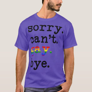 Lgbtの平等の権利LgをサポートするCantゲイ Tシャツ