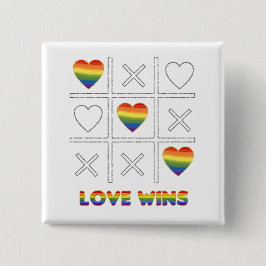 LGBTの愛が勝利 缶バッジ